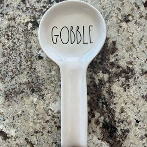 Rae Dunn Thanksgiving Gobble Spoon Rest